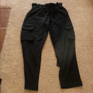 Black Silk pants